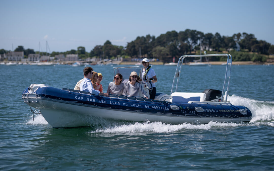 Croisière Tch'îles dans le Golfe du Morbihan